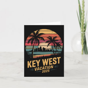 2025 Key West Vacation Family Trip Friends Vacatio Karte