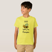 2025 Kids-Rechtschreibbiene T-Shirt (Vorne ganz)