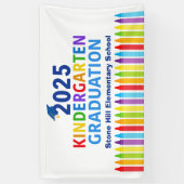 2025 Kindergarten Abschluss Grundschule Banner (Vertikal)
