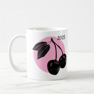 2025 Kirsche Kaffeetasse