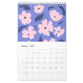 2025 kleine Blumensträuße Kalender (Feb 2027)