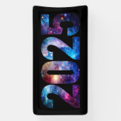 2025 Kosmische Sterne Banner (Vertikal)