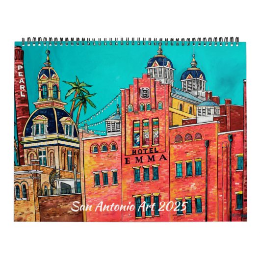 2025 Kunstzeitschrift San Antonio Kalender (Titelbild)