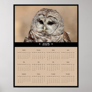 2025 Leseraucht-Mauer-Kalender-Poster Poster