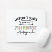 2025 Letzter Tag der Schule Autograph 7. Klasse Gr Mousepad (Mit Mouse)