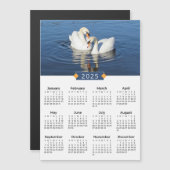 2025 Liebe Kalender Foto Magnet (Vorne/Hinten)