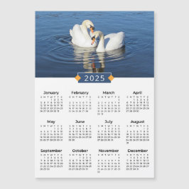 2025 Liebe Kalender Foto Magnet