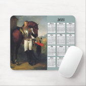 2025 Lieutenant Charles Legrand Malkalender Mousepad (Mit Mouse)