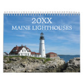 2025 Maine Lighthouses-Fotos Kalender (Titelbild)