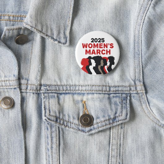 2025 März Gleichstellung der Geschlechter Button (Beispiel)