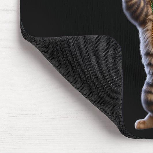 2025 Matching Mens Womans Funny Meowdi Gras Cat Ma Mousepad (Ecke)