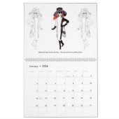 2025 Matisse Doll Fashion Illustration Calendar Kalender (Jan 2026)