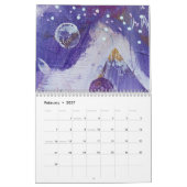 2025 Mauer Kalender abstrakter Kunst (Feb 2027)