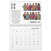 2025 Mauer- und Schreibtischkalender Kalender (Jan 2027)