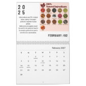 2025 Mauer- und Schreibtischkalender Kalender (Feb 2027)
