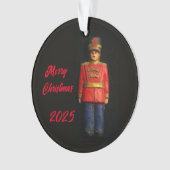 2025 MERRY CHRISTMAS TOY SOLDIER ORNAMENT (Vorderseite)