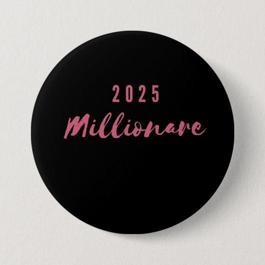 2025 Millionär-Button Button (Vorderseite)