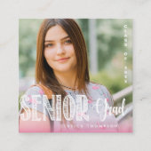 2025 Mini Foto Senior Abschluss Einladung (Vorderseite)
