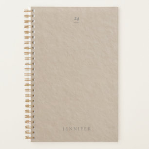 2025 Minimalistisch anpassbar Planer