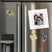 2025 Minimalistisch Magnet Foto Kalender Ferienkar