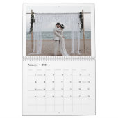 2025 Minimalistisch Moderne, maßgeschneiderte Foto Kalender (Feb 2026)