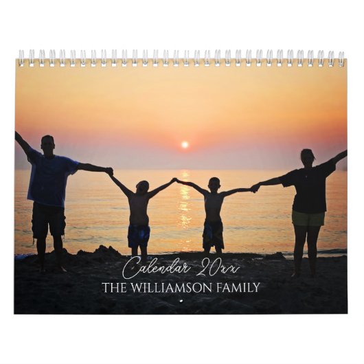 2025 Minimalistisch Moderne, maßgeschneiderte Foto Kalender (Titelbild)