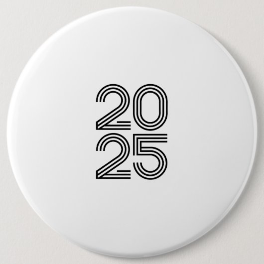 2025 Minimalistischer T - Shirt - Modernes Design  Button (Vorderseite)