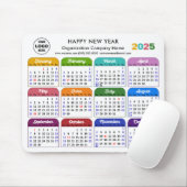 2025 Minimalistisches Business-Logo Mousepad (Mit Mouse)