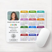 2025 Minimalistisches Business-Logo Mousepad (Mit Mouse)