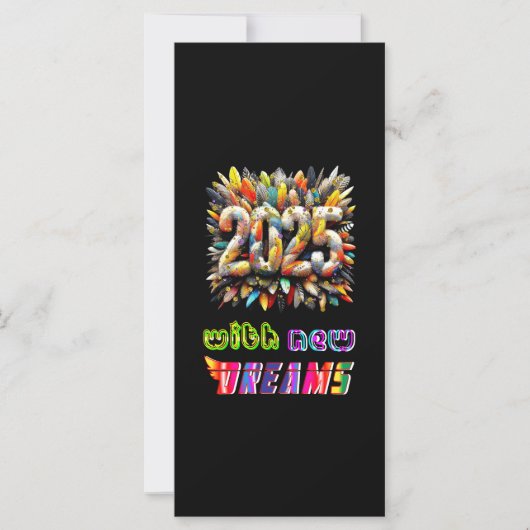 2025 mit neuen Träumen (Vorderseite)
