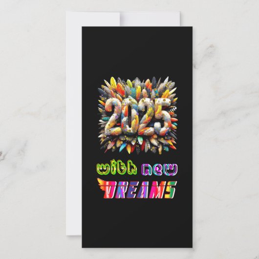 2025 mit neuen Träumen (Vorderseite)