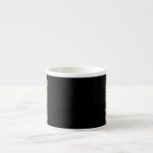 2025 mit neuen Träumen Espressotasse (Vorderseite)