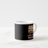 2025 mit neuen Träumen Espressotasse (Vorderseite Rechts)