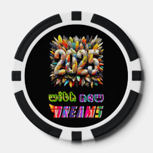 2025 mit neuen Träumen Pokerchips