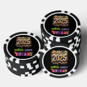 2025 mit neuen Träumen Pokerchips (Stapel)