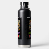 2025 mit neuen Träumen Trinkflasche (links)