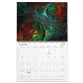 2025 Moderne Abstrakte Kunst Kalender (Jan 2026)