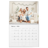 2025 Moderne Fotos mit Script 13-Familie Kalender (Feb 2026)