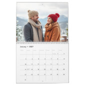 2025 Moderne Fotos mit Script 13-Familie Kalender (Jan 2027)