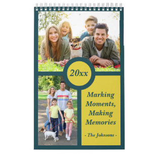 2025 Moderne Fotos und Texte für Minimalistische b Kalender