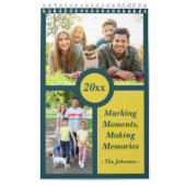 2025 Moderne Fotos und Texte für Minimalistische b Kalender (Titelbild)