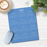 2025 Moderner Minimalistischer Blumenkalender Mousepad<br><div class="desc">🌟 Dies ist für 2025 🌟 2025 Moderne Simple Cornflower Französisch Blue and White Calendar Mouse Pad mit einem einfachen,  minimalistischen Kalender Jahr für Augenblick. Die Farben sind alle anpassbar. Bitte kontaktieren Sie uns unter cedarandstring@gmail.com ,  wenn Sie Hilfe beim Design oder den passenden Produkten benötigen.</div>