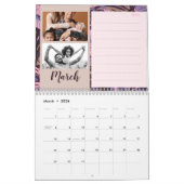 2025 Modernes Foto für eine benutzerdefinierte Fam Kalender (Mär 2026)