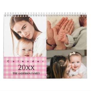 2025 Modernes Foto für Ihre Familie Kalender