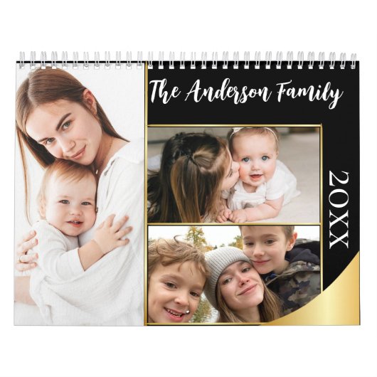 2025 Modernes Foto für Ihre Familie Kalender (Titelbild)