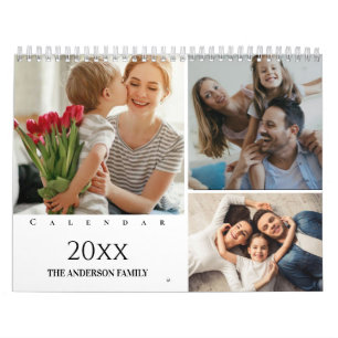 2025 Modernes Foto für Ihre Familie Kalender