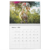 2025 Modernes Foto für Ihre Familie Kalender (Feb 2026)