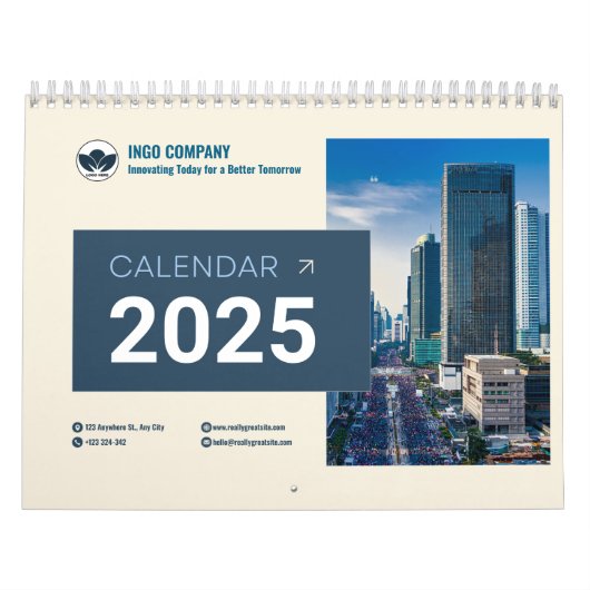 2025 Modernes Script-Family-Foto, Benutzerdefinier Kalender (Titelbild)