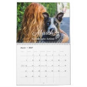 2025 Modernes Script Family Foto Wall Calendar Kalender (Mär 2027)