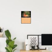 2025 Monarch Butterfly Wall Calendar Poster (Heimbüro)